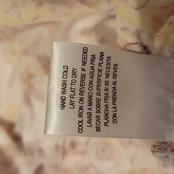 BEBOP 1990s Floral Faux Wrap Surplice Festival Maxi Dress Medium - Picture 13 of 13